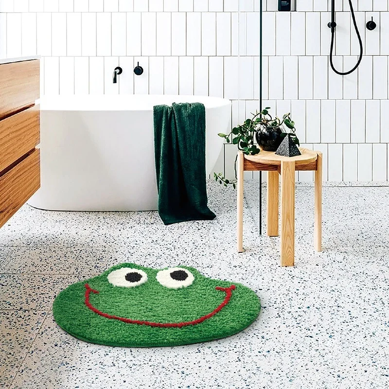 Скандинавский нескользящий коврик для ног в ванную комнату или на дверь туалета |