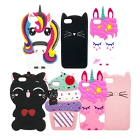 phone cases for huawei p8 lite ale l21 cute 3d rabbit cat soft silicone back cover for huawei p8lite 2015 2016 protective case