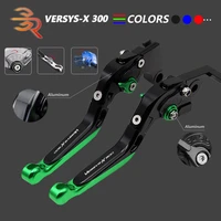 for kawasaki versys x 300 2017 motorcycle accessories cnc aluminum alloy adjustable folding extendable brake clutch levers