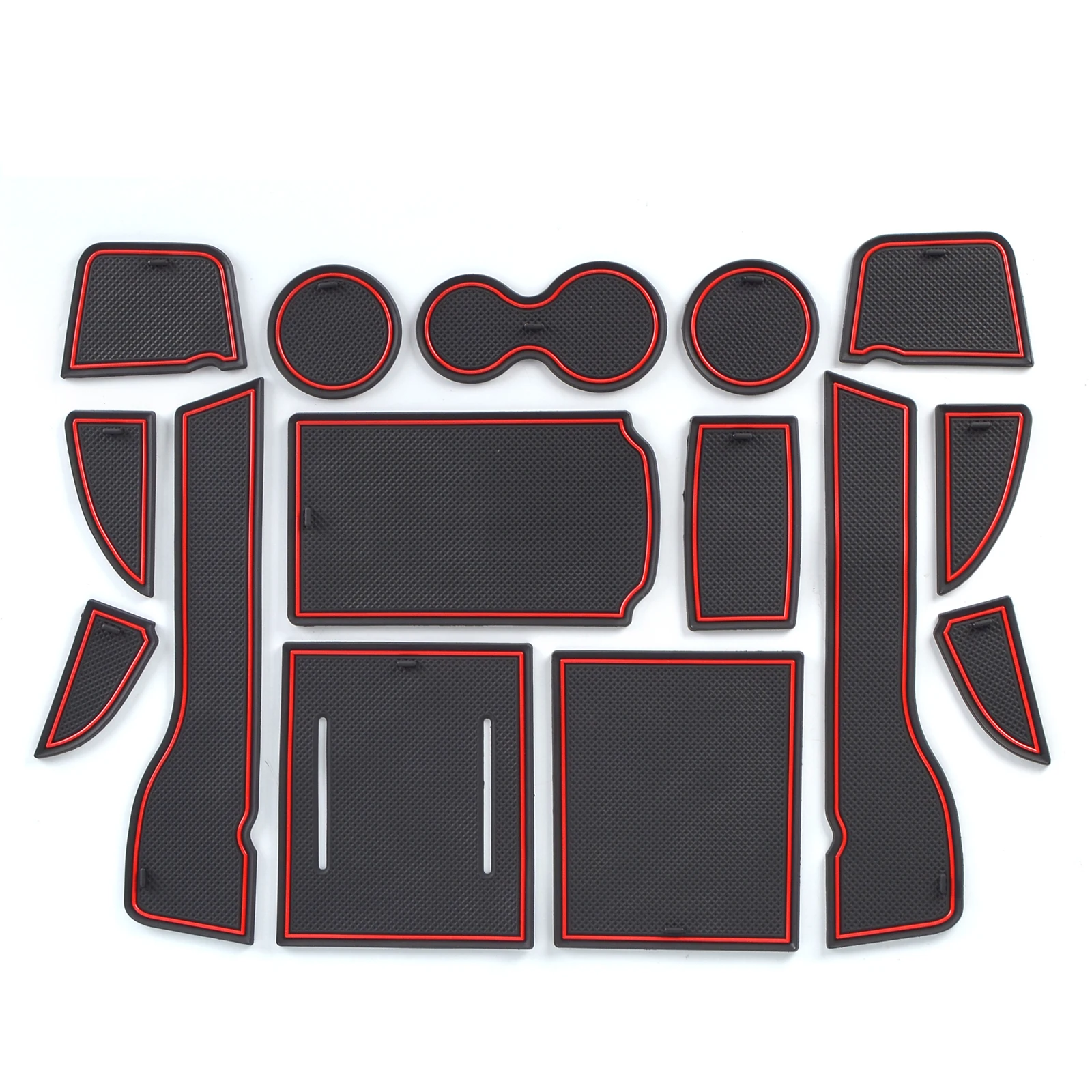 

Антискользящий коврик ZUNDUO для кружки и ворот для Honda Civic 2022, 11th, аксессуары, резиновая подставка, нескользящая подставка, автомобильная наклейка