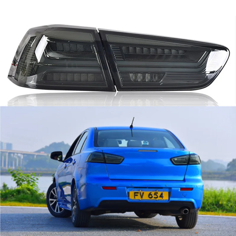 Задний светодиодный стоп сигнал для Mitsubishi Lancer EVO x 10 + задний фонарь DRL комплект фар