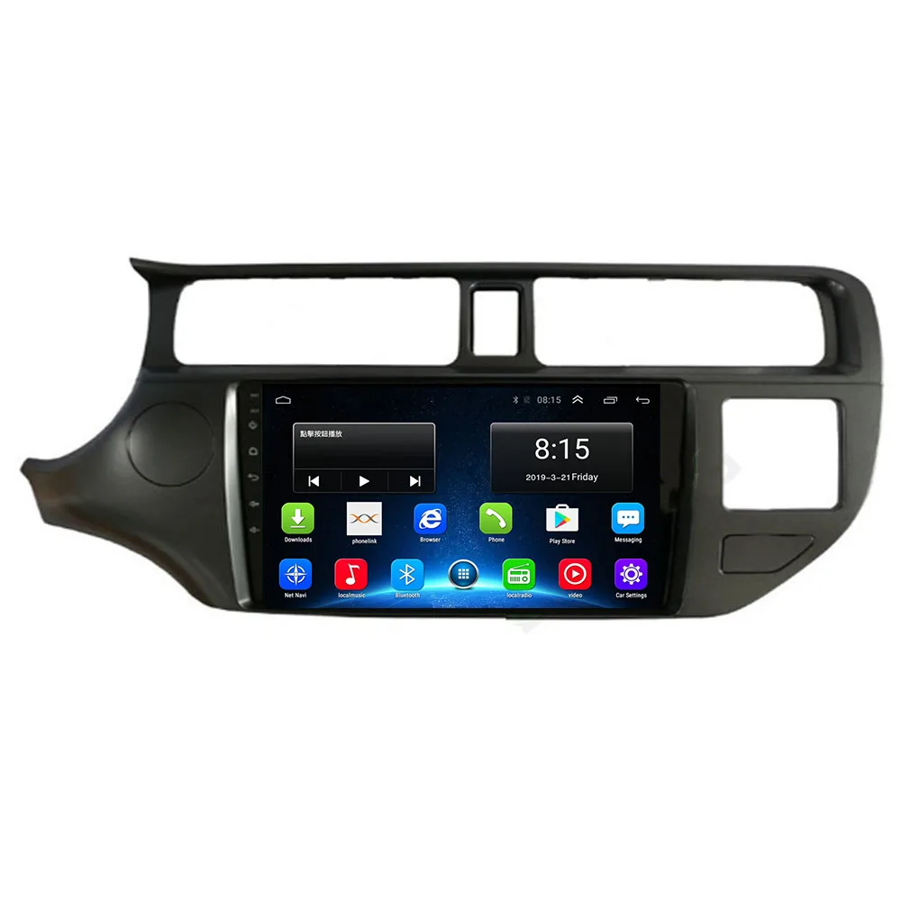 Автомобильный DVD-плеер 9 дюймов 2.5D Android 10 0 для Kia K3 RIO 2011 2012 2013 2014 GPS мультимедийный