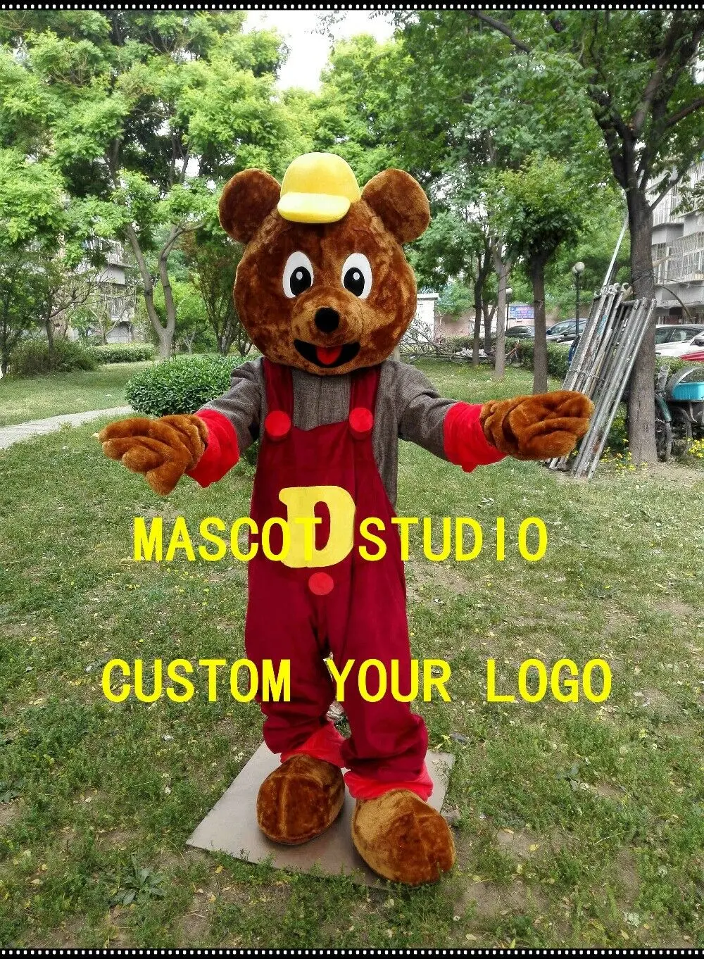 

Plush Bear Cosplay Costumes Fancy Party Game Attire Unisex Advertising Cute Mascot Costume for Celebrations and Festivals
