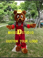 plush bear cosplay costumes fancy party game attire unisex advertising cute mascot costume for celebrations and festivals