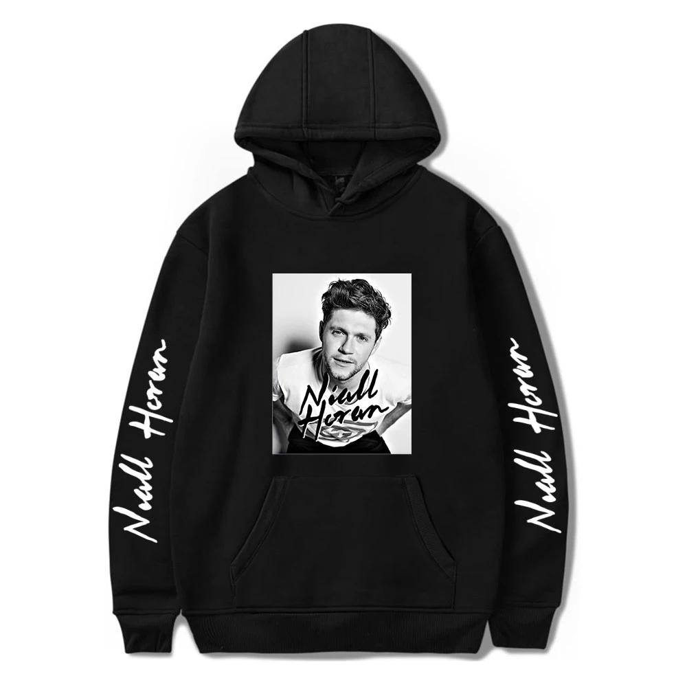 

Толстовка Niall Horan для мужчин и женщин, популярный свитшот в стиле ретро, хип-хоп, худи в стиле Харадзюку, унисекс, толстый Свободный пуловер, т...