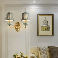 sarok indoor wall lamps fixture copper sconces luxury ceramic led home decorative for bedroom living room dining room