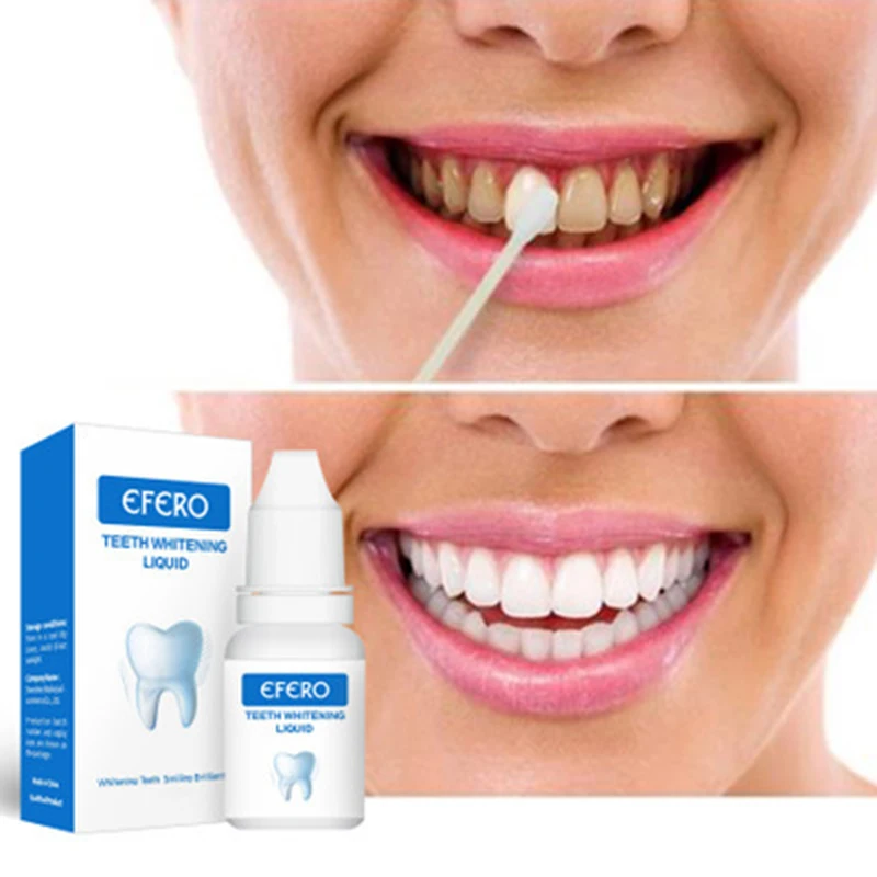 

Teeth Whitening Essence Swabs Remove Plaque Stains Bleaching Liquid Oral Cavity Tooth Healthy Whitening Care