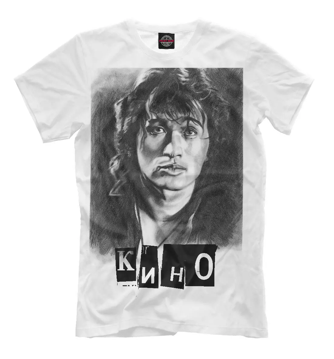 

Double Side Виктор Цой Кино New T-Shirt Music Russia Viktor Tsoi Kino 2019 Fashion Unisex Tee