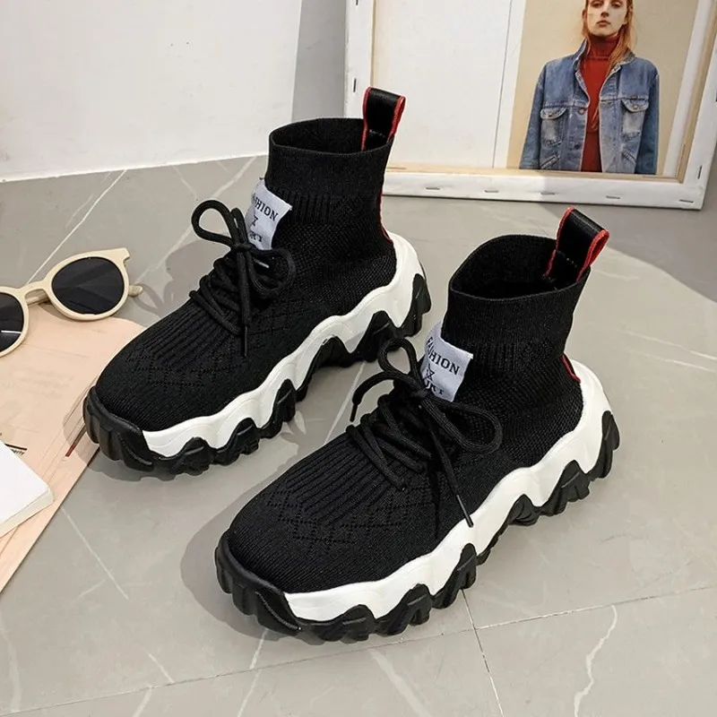 Женские кроссовки новинка 2020 на массивной подошве женская обувь спортивная