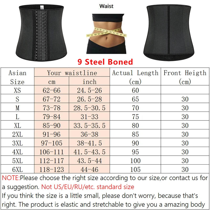Обхват талии пуш-ап бюстгальтер с эффектом неопрена тренировки Body Shaper Вес потери