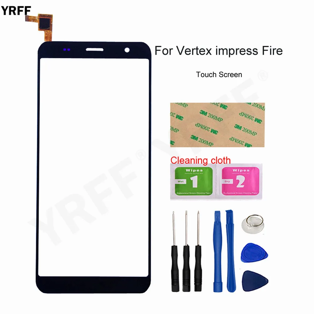 Новый сенсорный экран для Vertex impress Fire дигитайзер сенсорного экрана 5 7 дюйма