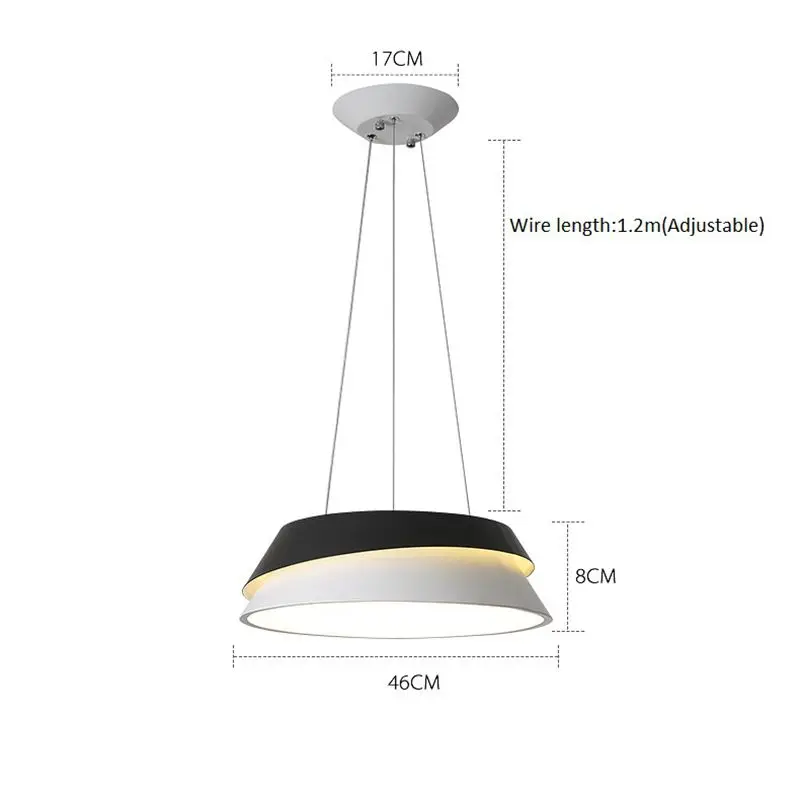 LukLoy Modern Minimalist Pendant Light Nordic Style Dinning Room Suspension Lamp Living Bedroom Generous | Освещение