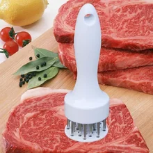 kitchen accessories Profession Meat Tenderizer Needle Stainless Steel Kitchen Gadgets Food Cooking Meat Tool ablandador de carne