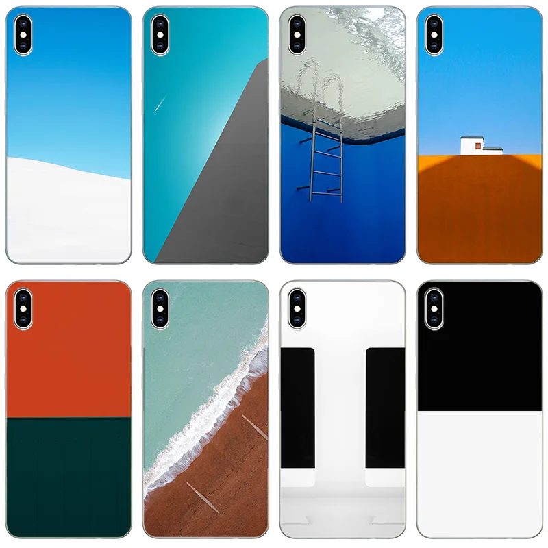 

Stitching pattern phone case For iPhone 11 12 Pro Max X XS XR Xs Max Mini 6 6s 7 8 Plus Silica gel Cover