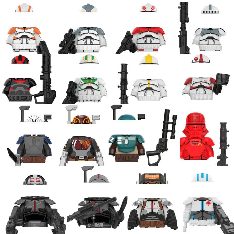 

Disney 10pcs/lot Star Mecha Soldier Building Blocks MIni Action Figures Bricks Educational Toys For Kids Christmas Gifts