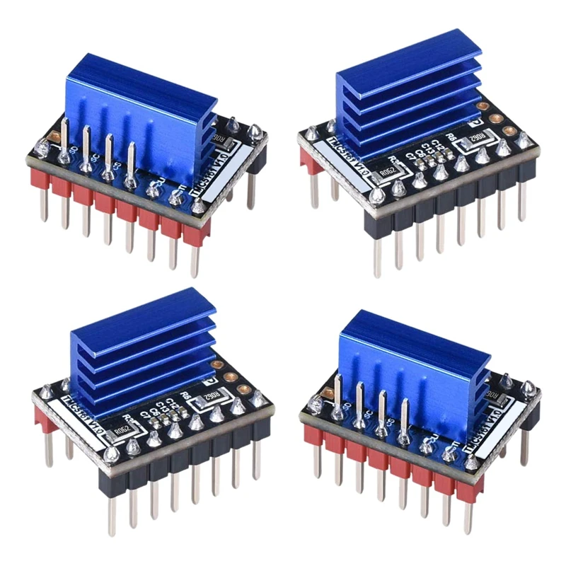 Шаговый двигатель TMC5161 V1.0 бесшумный драйвер поддержка SPI с радиатором для 3D