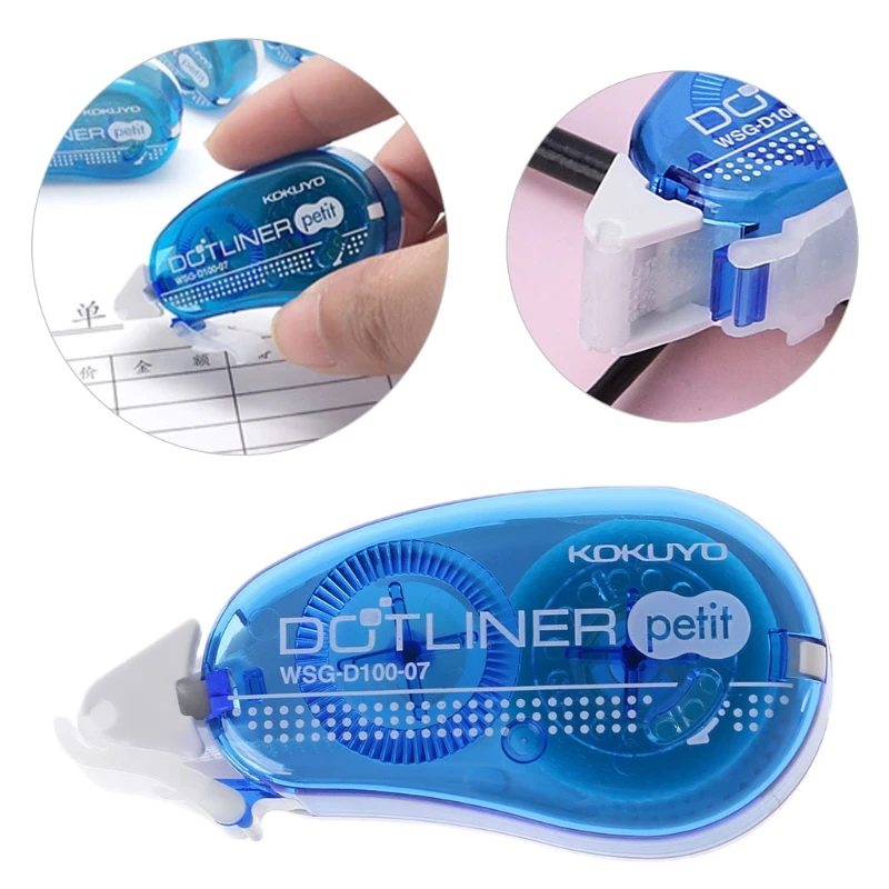 

Mini Double Sided Adhesive Roller Tape Glue Dot Liner Petit Disposable For DIY