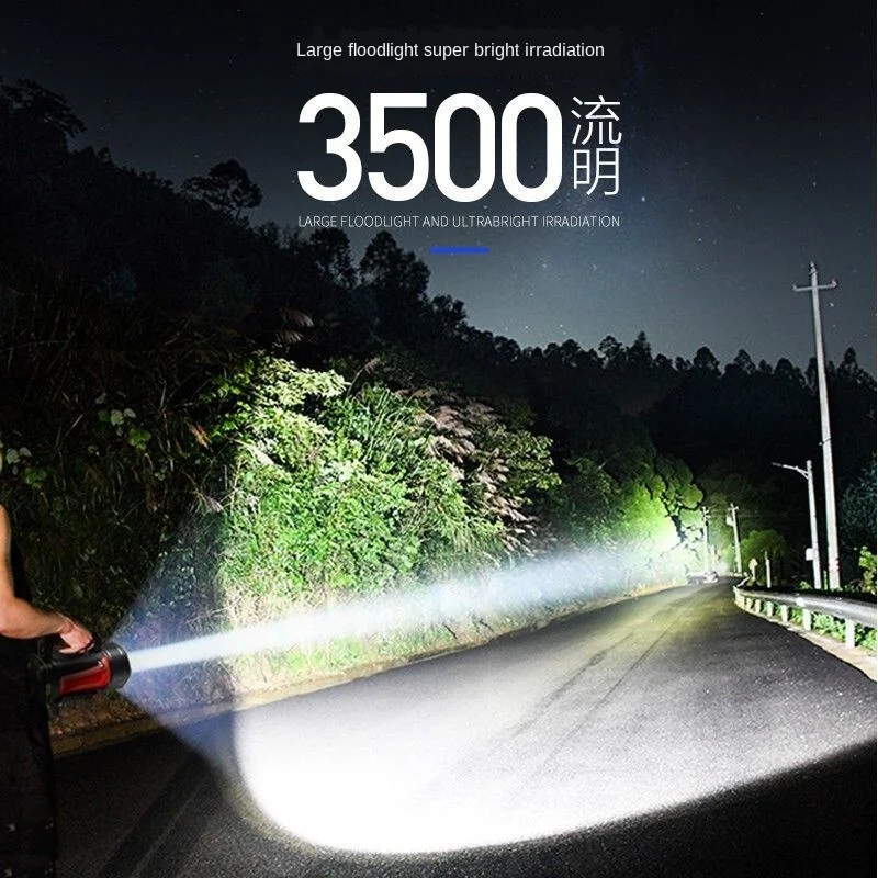 

Super Powerful Led Rechargeable Far Away Tactical Flashlight Strong High Power Portable Searchlight Linterna Recargable