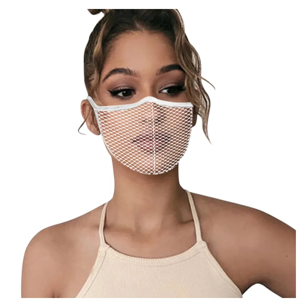 1 шт. сетки многоразовые маски со ртом для лица Для женщин мужчин пылезащитные