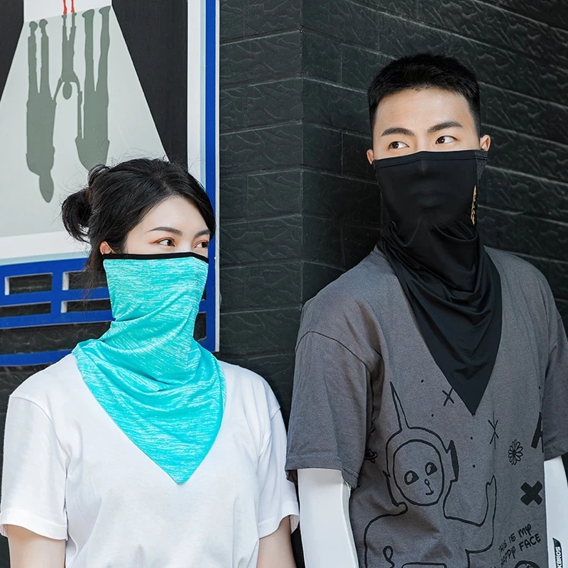 ROCKBROS велосипедная маска для лица шарф езды на велосипеде летняя бандана Защита