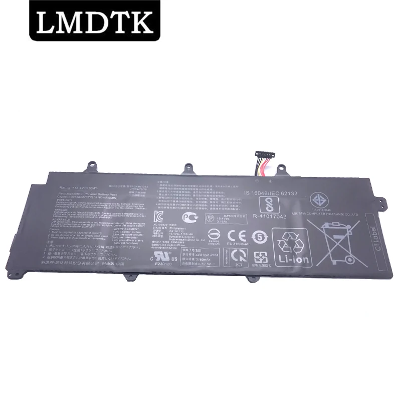 LMDTK New C41N1712 Аккумулятор для ноутбука ASUS GX501 GX501Vl GX501GI GX501GM GX501VSK GX501VS-XS710B200-02380100