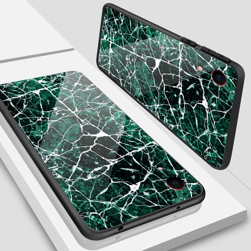 Для iPhone 5S, se, 6, 6 S, 7, 8 Plus XR XS макс. закаленное стекло чехол для Meizu M5 M6 M8 M9 Примечание 16th Plus с узором в полоску защитная оболочка - Цвет: W303