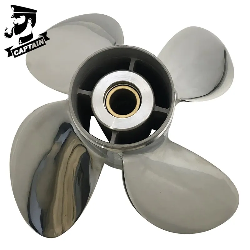 Подвесные двигатели Captain Propeller 13X19 Fit Tohatsu 75HP 90HP 115HP 120HP из нержавеющей стали 15