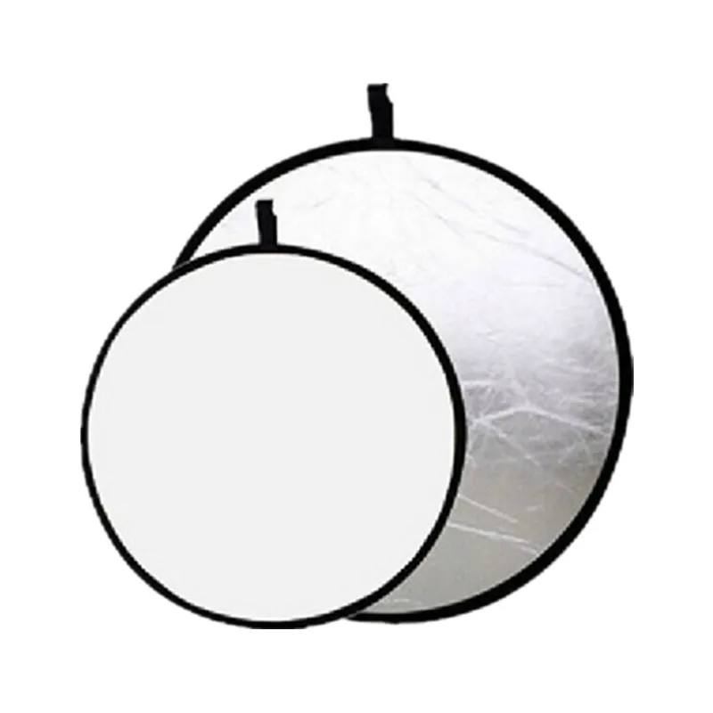 Круглый складной дисковый отражатель света 2 в 1 60/80/110 см|Рассеиватели для