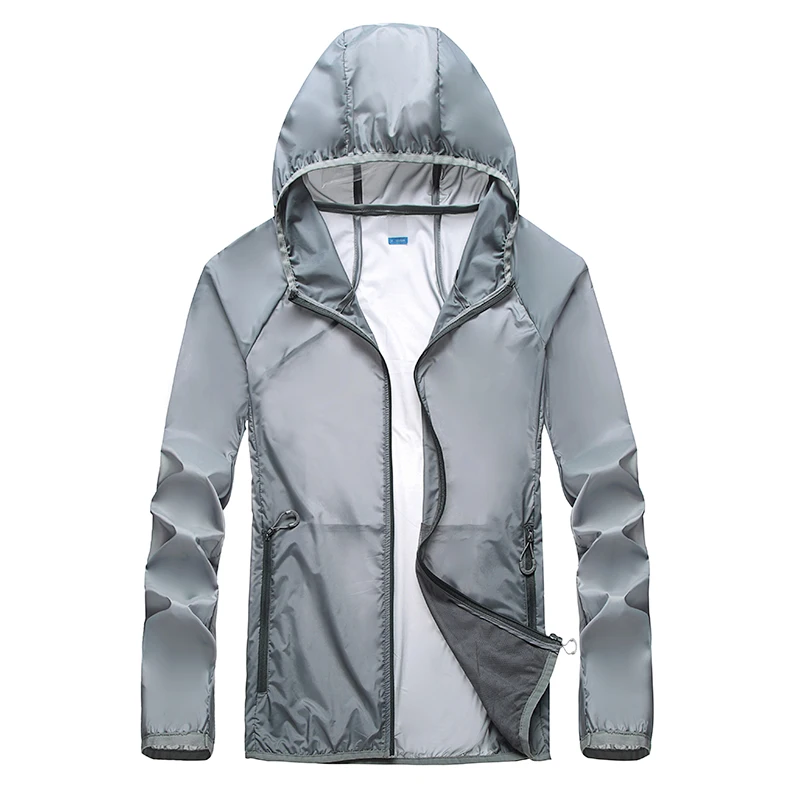 

Unisex Summer Waterproof Raincoat Lightweight Running Jacket RST-8569