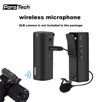vc15 wireless voice recording microphone built in battery with transmitter receiver for camera phone interview