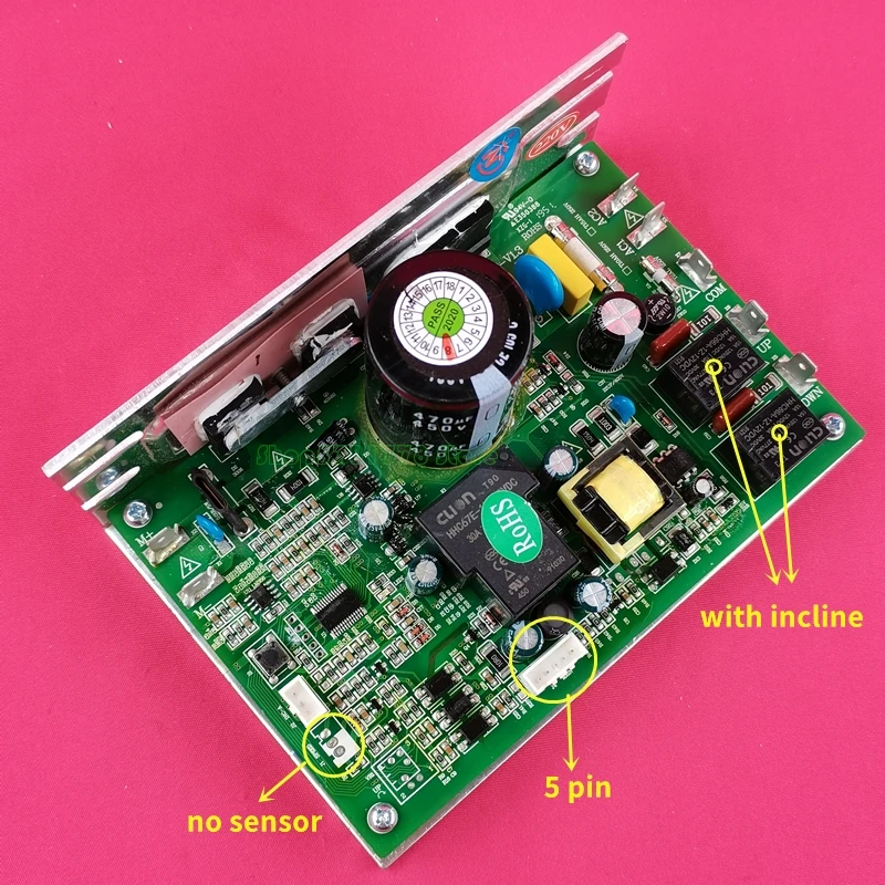 PCB-ZYXK9-1012-V1.3 Treadmill Motor Controller Motherboard ZYXK9 power  supply board circuit board Control board Driver board
