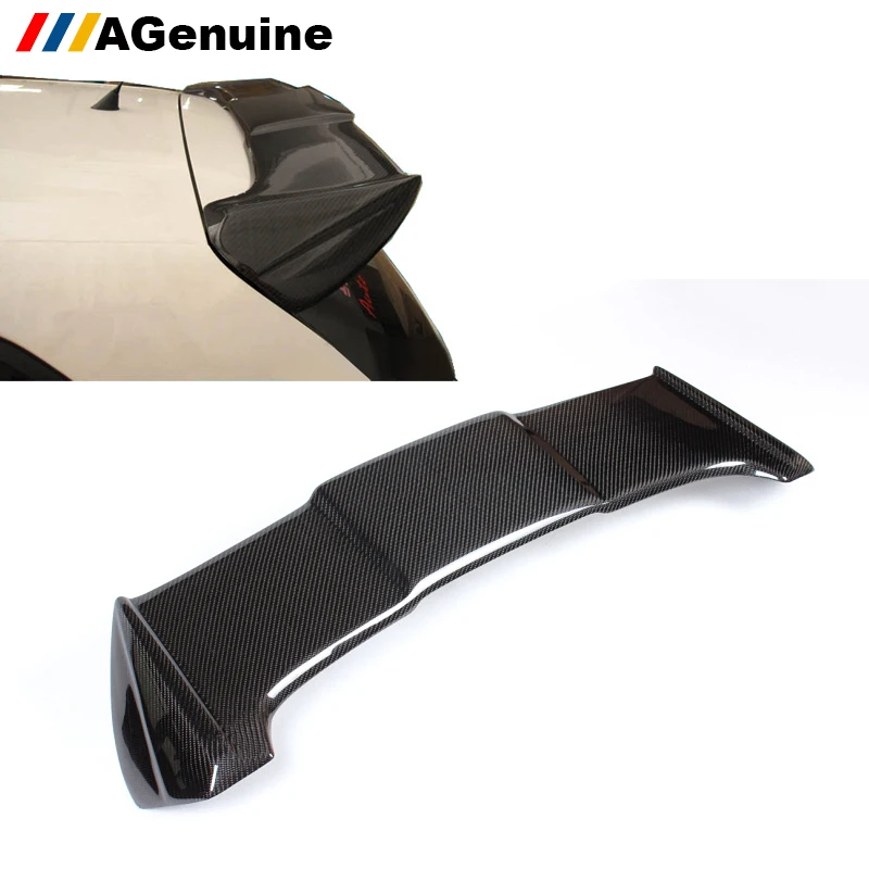 Автомобильный спойлер для заднего стекла из углеродного волокна Volkswagen/VW Polo 6 7 2012