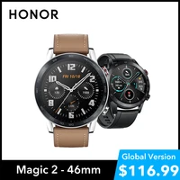 honor magic 2 46mm smart watch blood oxygen heart rate monitor fitness watches support bluetooth call gps smartwatch for men