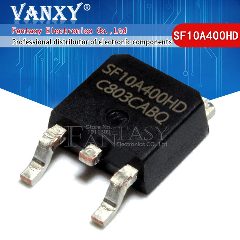 10 шт SF10A400HD TO-252 SF10A400 TO252 10A400 SF10A400H фонарь | Электронные компоненты и принадлежности