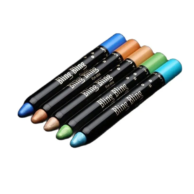 

1pc Beauty Highlighter Eyeshadow Pencil Cosmetic Glitter Eye Shadow Eyeliner Pen Siky Texture P7