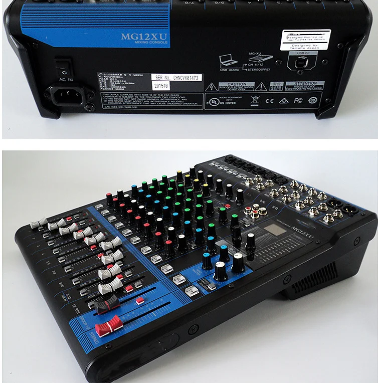 

MG10XU Mixer with effect small performance professional Mixer effect console