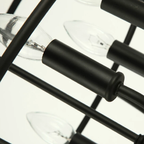 Американский ретро скандинавский винтажный Железный промышленный светодиодный