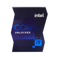 original intel core i9 11900k processor 16m cache up to 5 30ghz 14nm tdp 125w lga1200 8 cores 16 threads i9 11900k desktop cpu