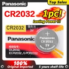 Батарейки кнопочные PANASONIC CR2032, 2032, 3 В, 1 шт.