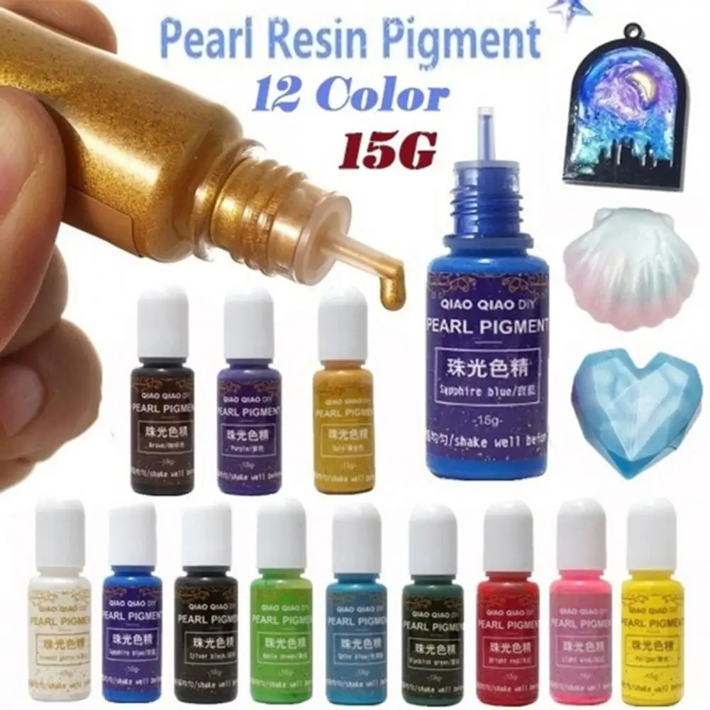 

Hot Sales!!! Epoxy Pigment Eco-friendly High Concentrated Liquid UV Epoxy Dye Liquid Accessories for Home