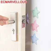 Anti-collision Furniture Household Shock Behind Wall ABBO Leg Protection Cabinet Door Table Accessories star Mute Handle Pad