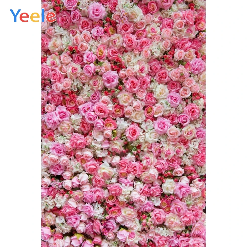 

Spring Flower Wedding Backdrop Photography Vinyl Baby Shower Photographic Background For Photo Studio Photocall Photophone Shoot