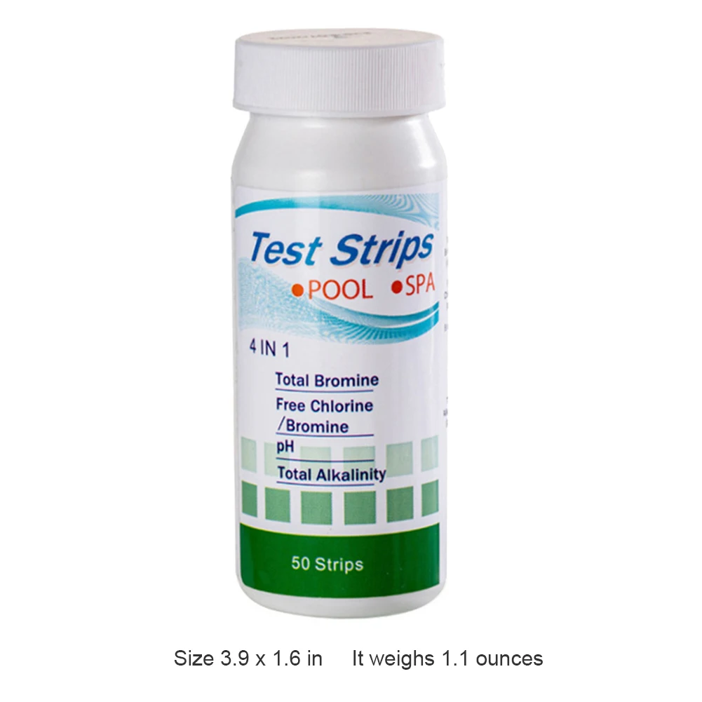 

50pcs/Bottle Swimming Pool Water Test Nitrate PH Hardness Paper Test Strips