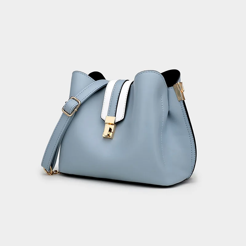 

Women's bag new 2021 Korean version of the trendy fashion bucket bag wild large-capacity messenger shoulder bag