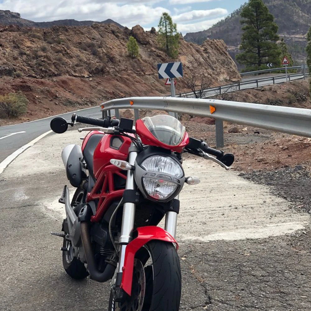 Ручка Бар Конец Зеркала заднего вида ЧПУ Алюминиевый подходит для Yamaha MT 07 09 MT10