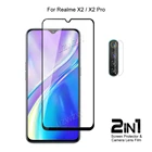 Для объектива камеры Realme X2  X2 Pro защитная пленка и полное покрытие защитное закаленное стекло Защита экрана телефона