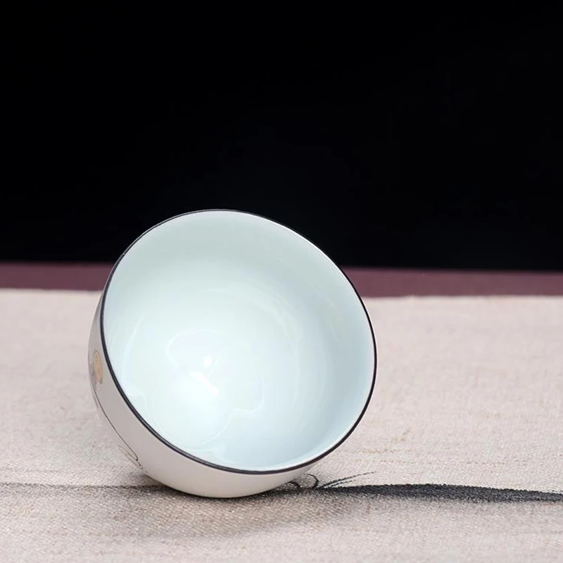 Набор чайной чашки 6 шт. Подарочная коробка керамическая фарфоровая чайная чашка