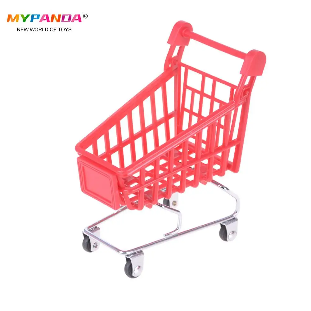 Мини-корзина для покупок 1 шт. аксессуары игрушечной куклы подарков детей разные