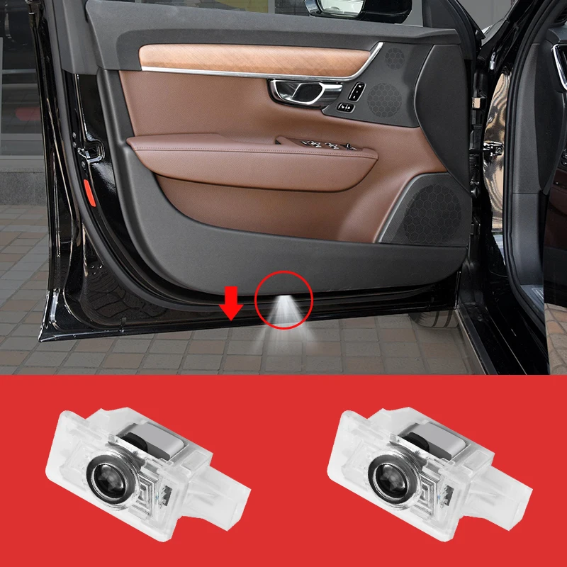 Добро пожаловать светильник почки автомобильные дверные светодиодные