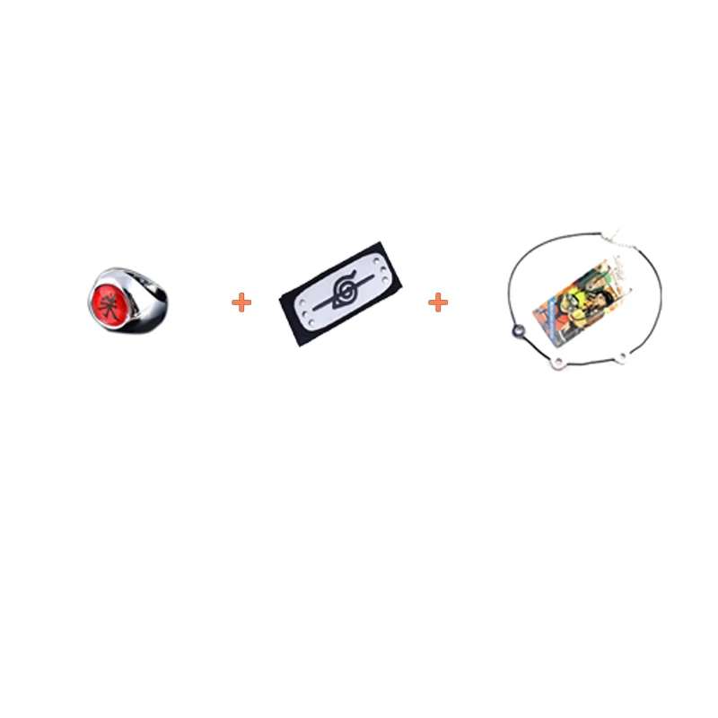 Плащ из аниме Наруто головная повязка с кольцом для косплея Саске Хэллоуина